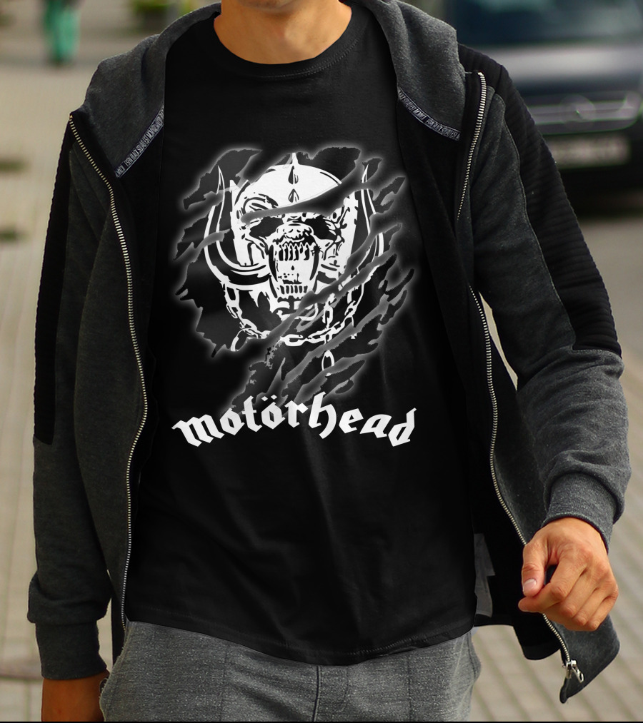 Motörhead 05 Snaggletooth Skull Rage T-Shirt