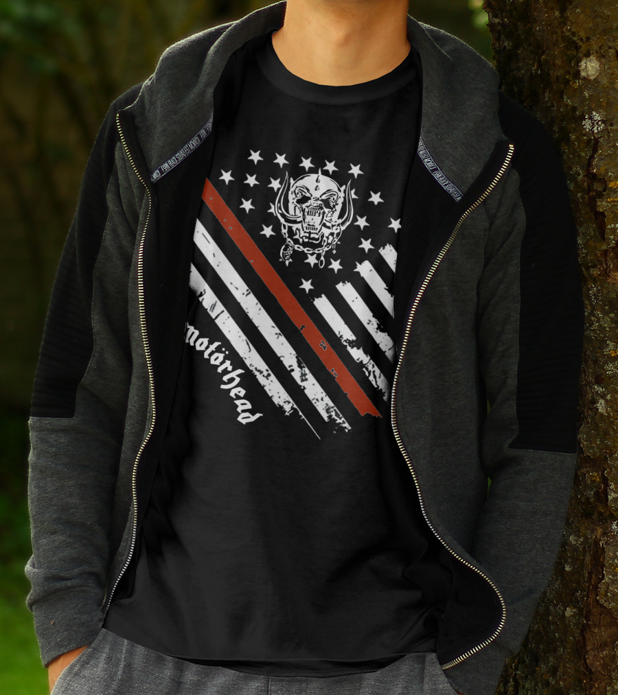 Motorhead Warpig Stars And Stripes T-Shirt