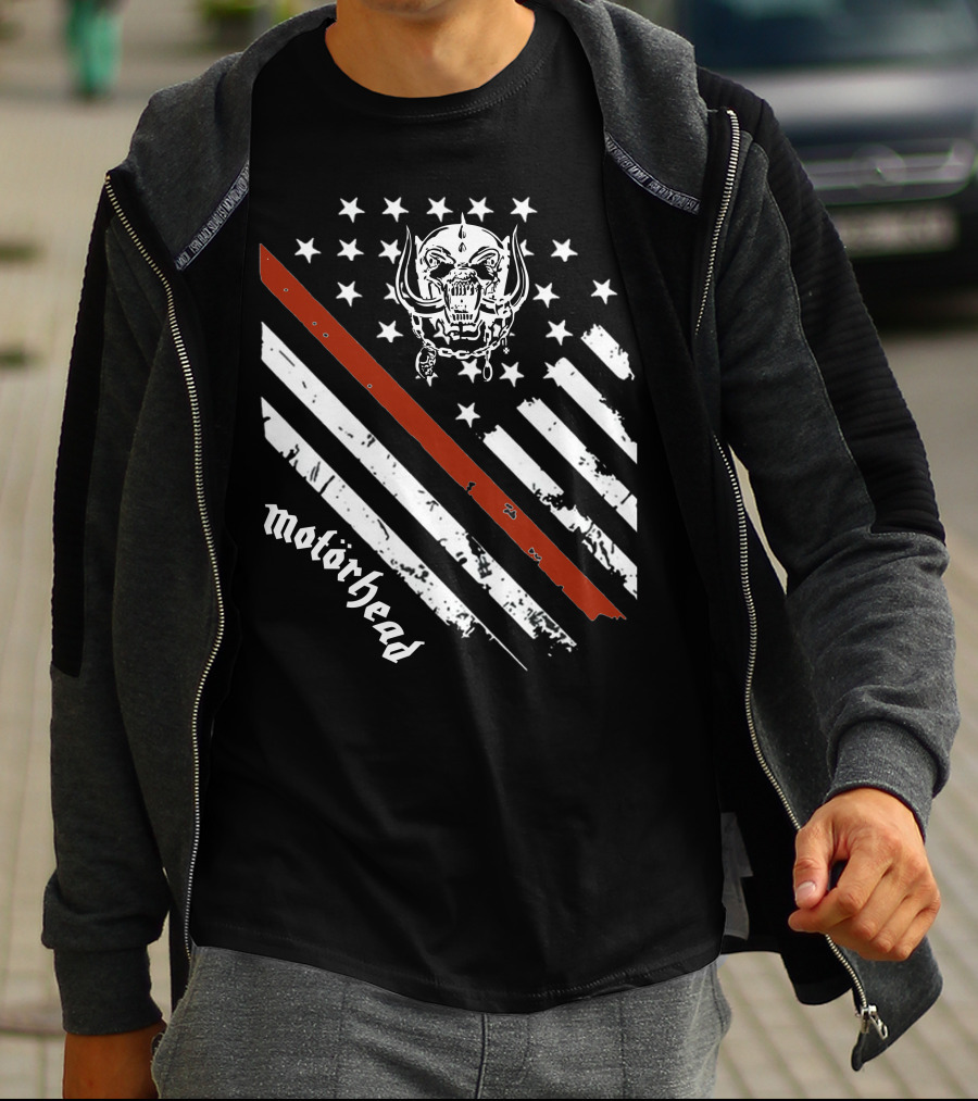 Motorhead Warpig Stars And Stripes T-Shirt