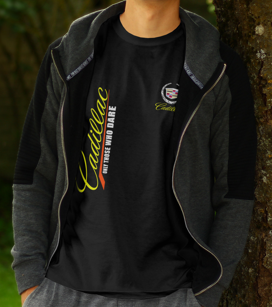 Cadillac Only Those Who Dare Logo T-Shirt