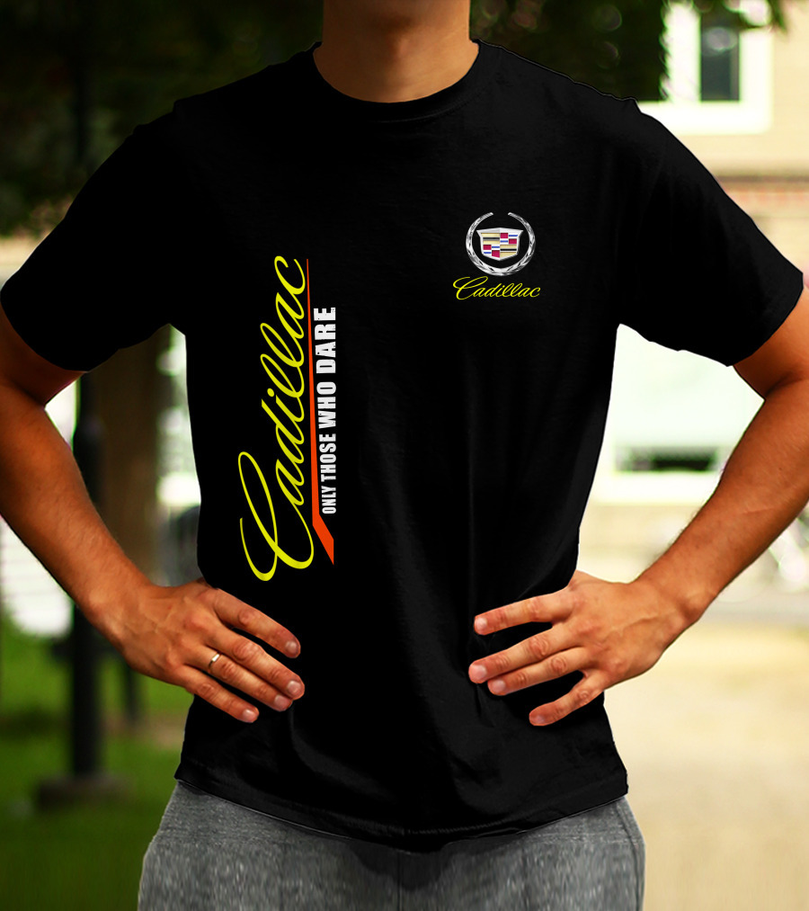 Cadillac Only Those Who Dare Logo T-Shirt