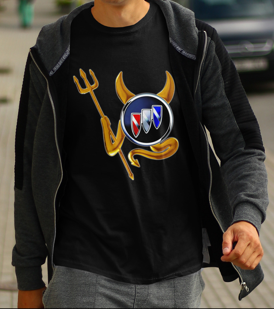 Buick Devil Horns Emblem Trident T-Shirt