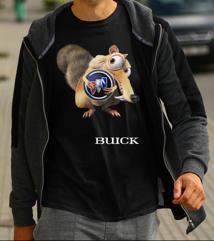 Buick Ice Age Scrat Holding T-Shirt