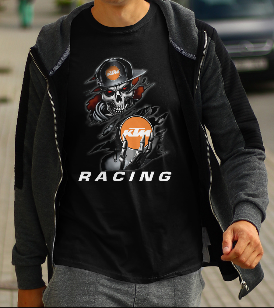 Ktm Skull Racing T-Shirt