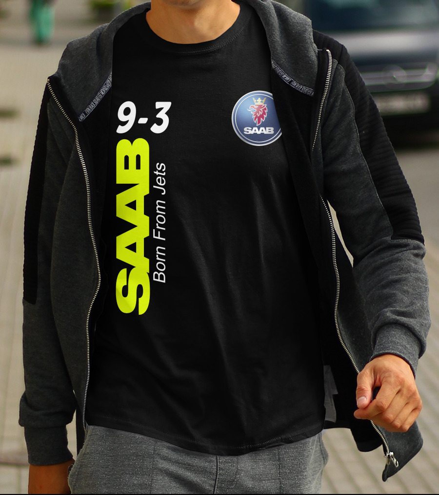 Saab 9-3 Born From Jets T-Shirt
