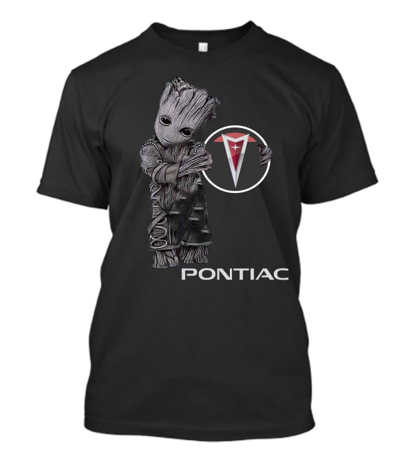 Pontiac Logo Groot Character Fusion T-Shirt