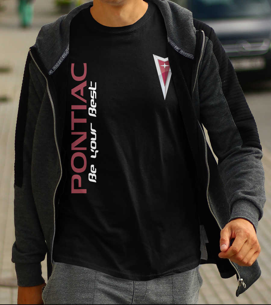 Pontiac Be Your Best Arrowhead Badge T-Shirt