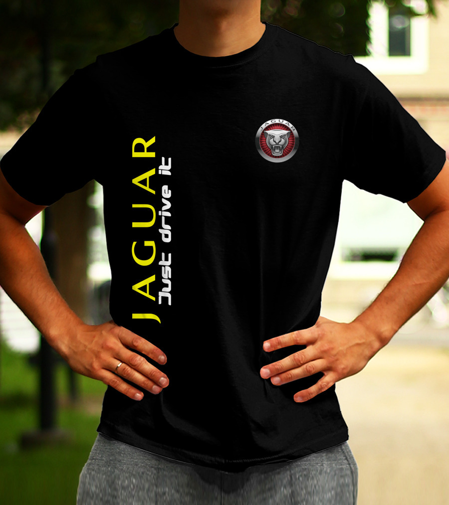 Jaguar Just Drive It Badge T-Shirt