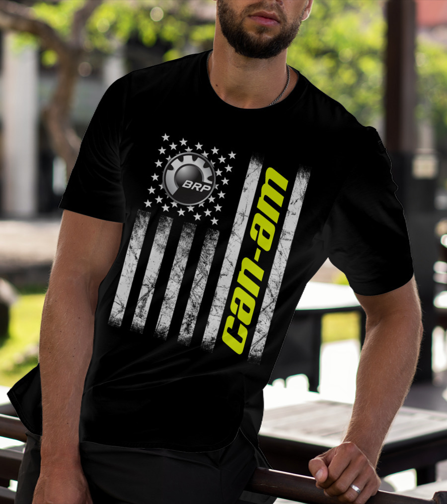 BRP Can-Am Flag T-Shirt