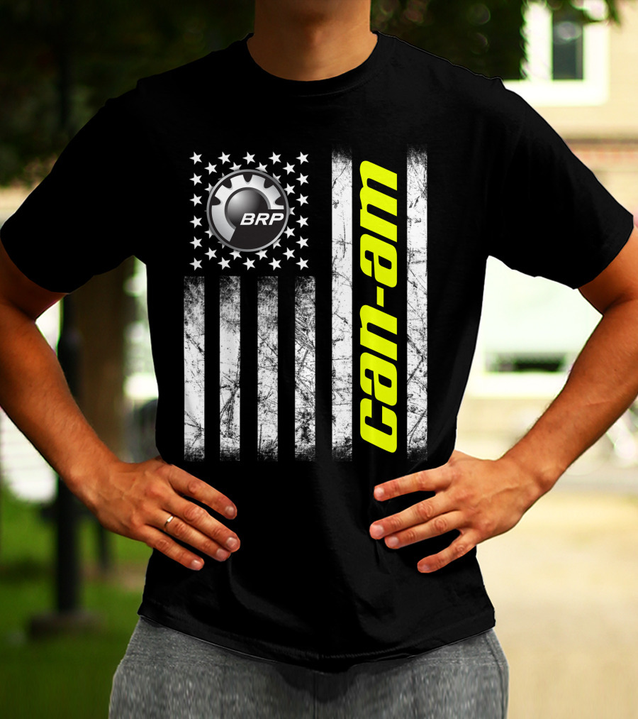 BRP Can-Am Flag T-Shirt