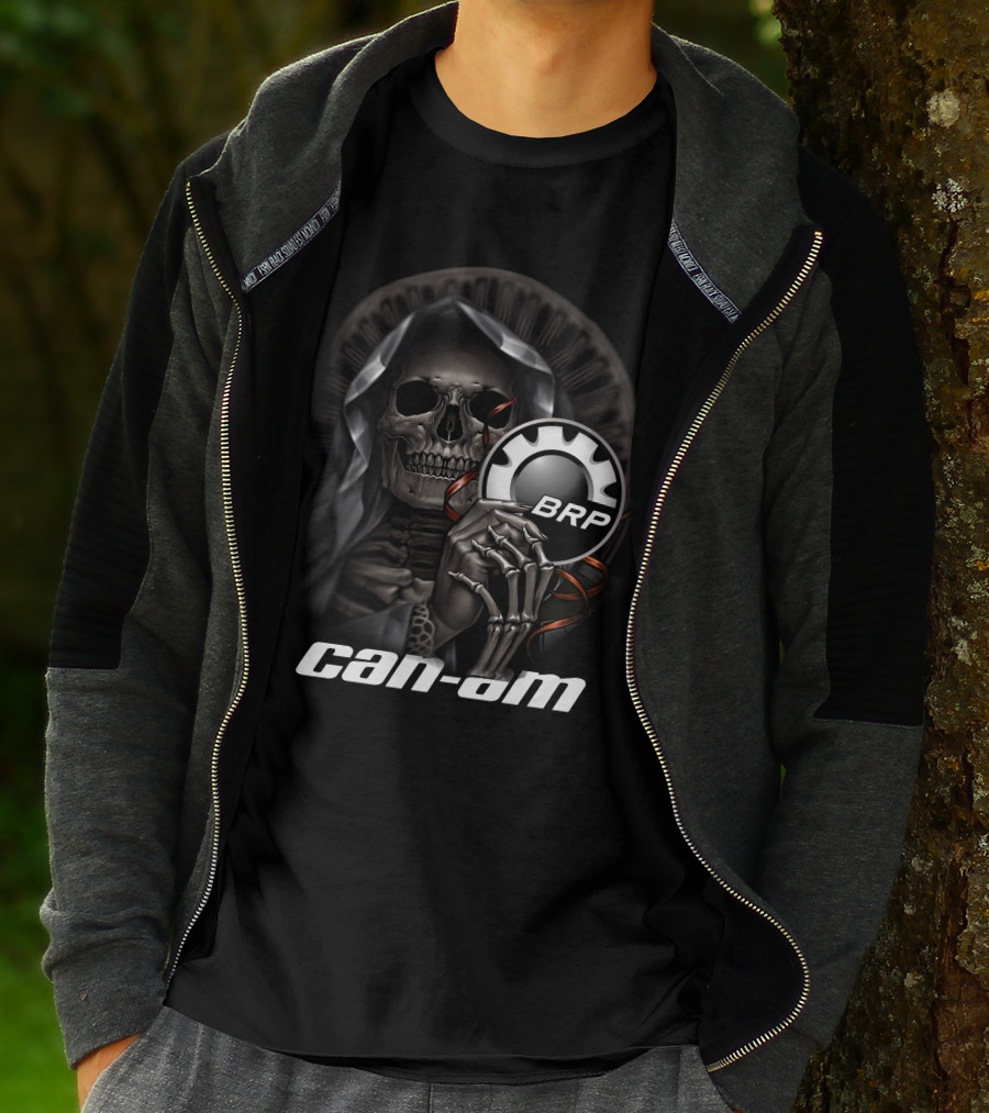Can Am BRP Skull Grim Reaper T-Shirt