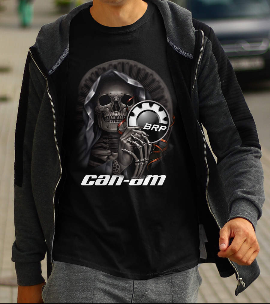 Can Am BRP Skull Grim Reaper T-Shirt