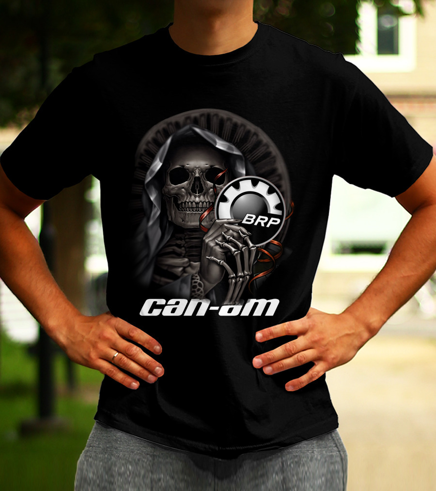 Can Am BRP Skull Grim Reaper T-Shirt