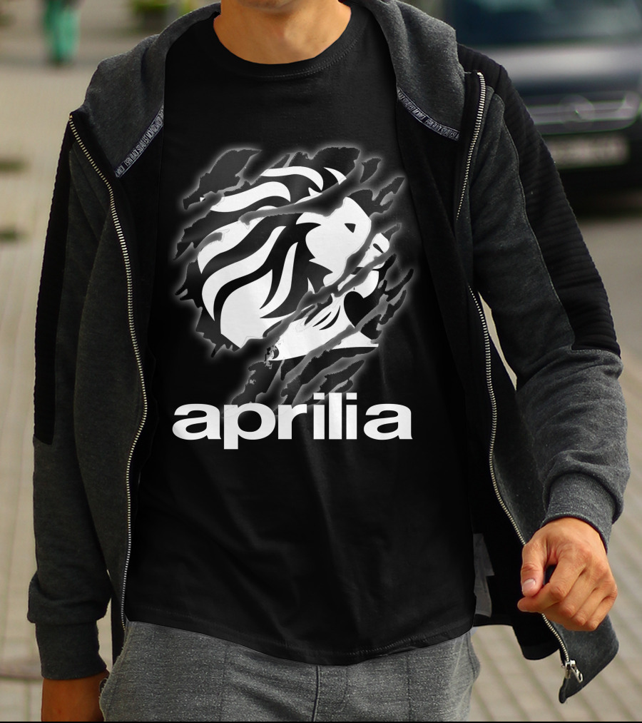 Aprilia 07 Lion Scratch T-Shirt