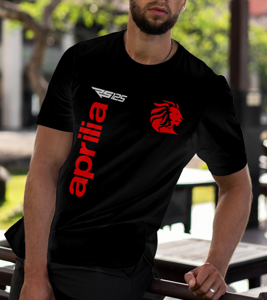 Aprilia Rs125 Red Lion T-Shirt