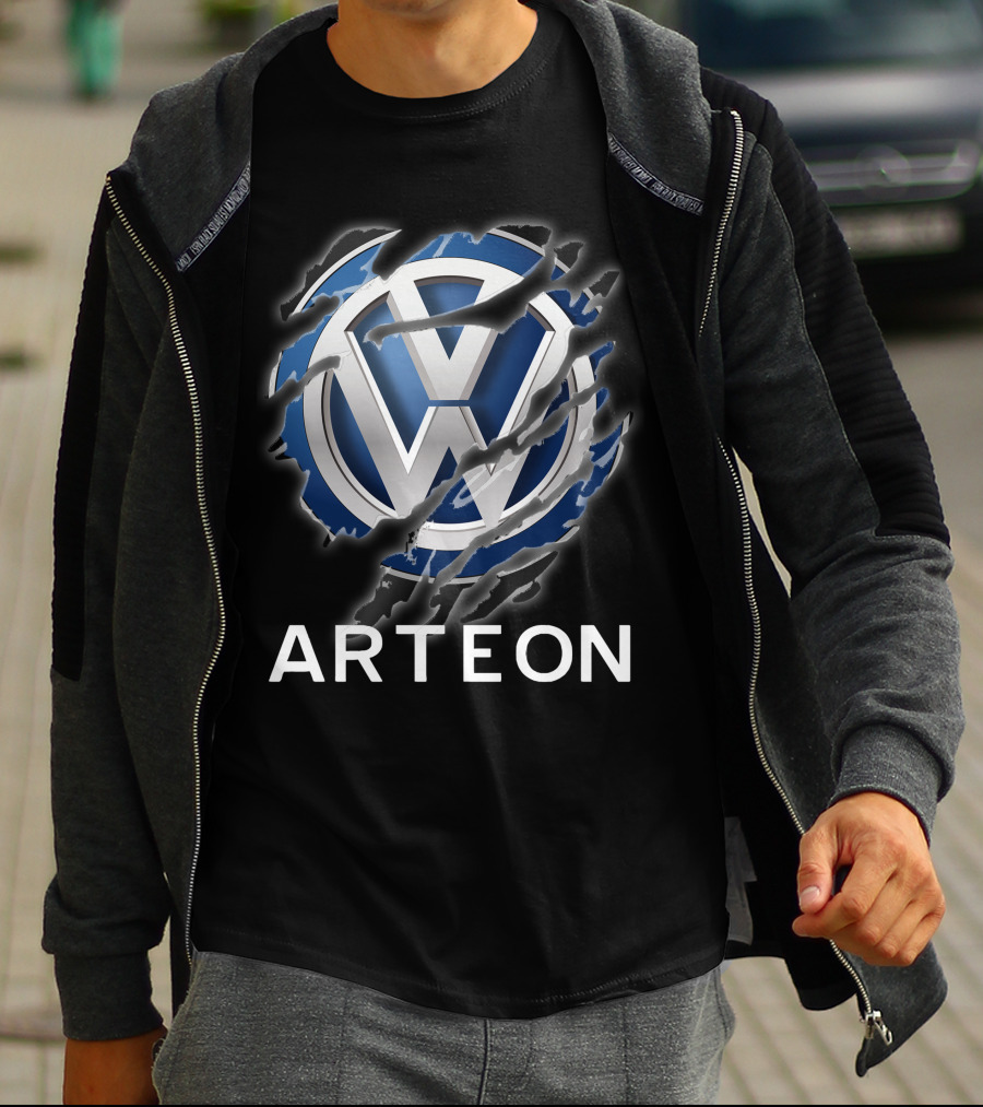 Volkswagen Arteon Logo Claw Torn T-Shirt