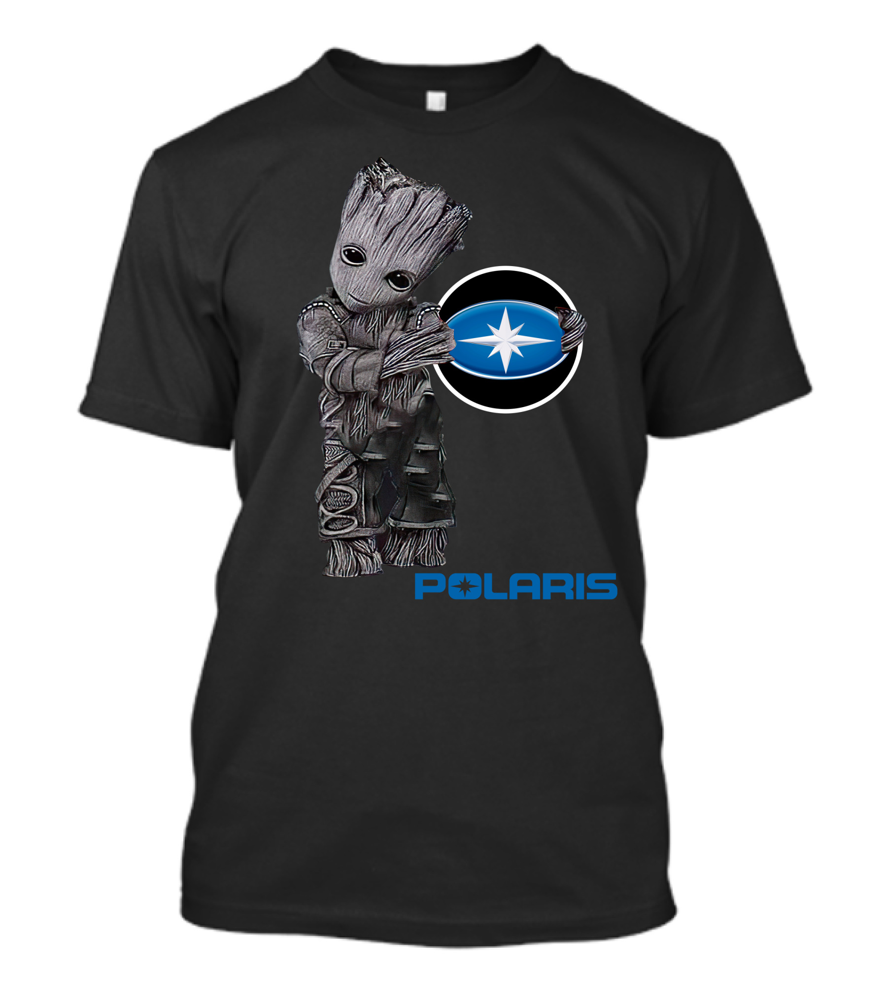 Polaris Cute Character Holding T-Shirt