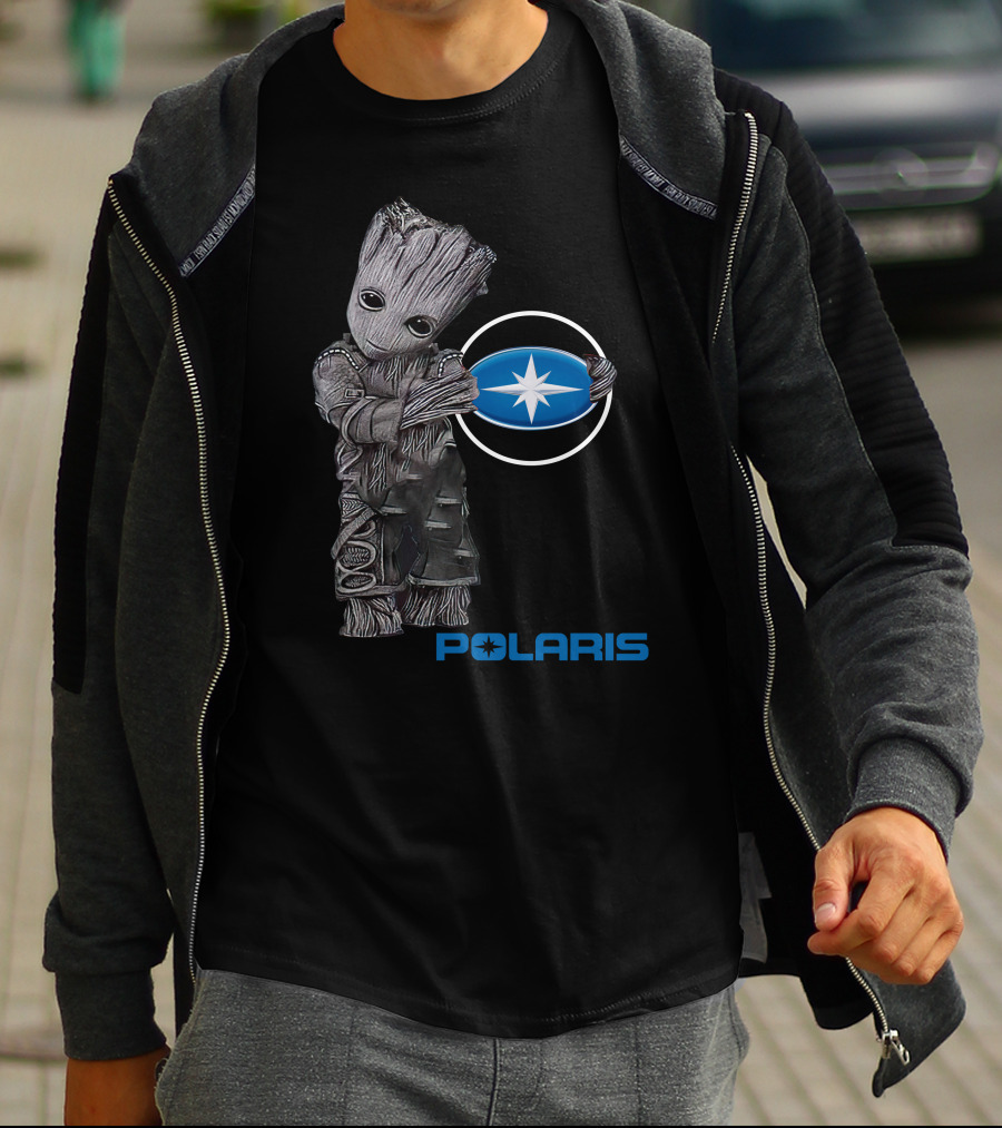 Polaris Cute Character Holding T-Shirt