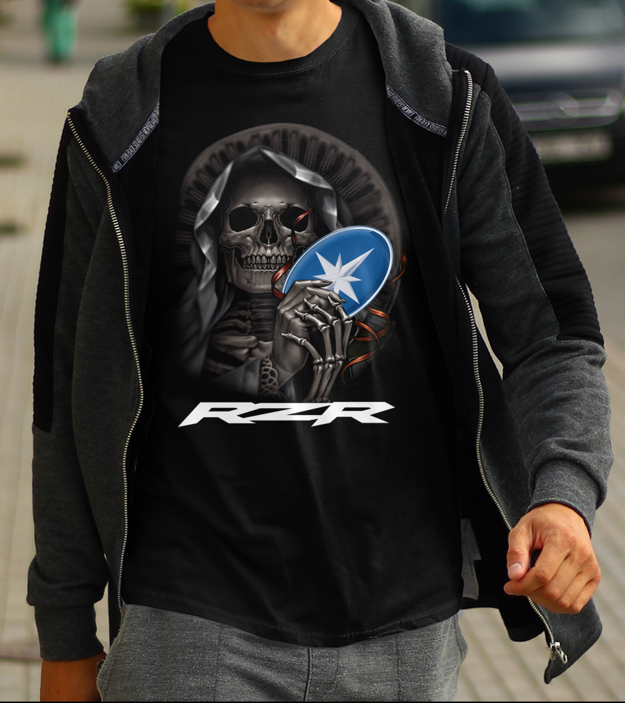 Rzr Grim Reaper Holding Star T-Shirt