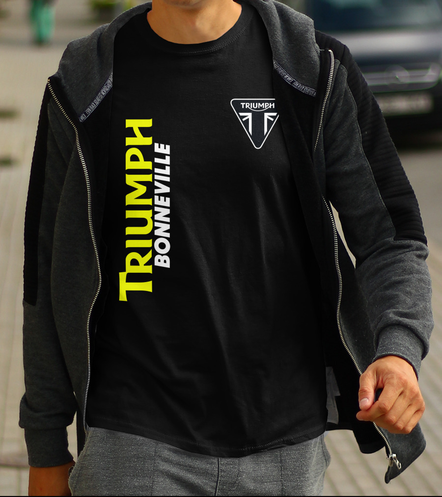 Triumph Bonneville Logo Triumph Triangular T-Shirt