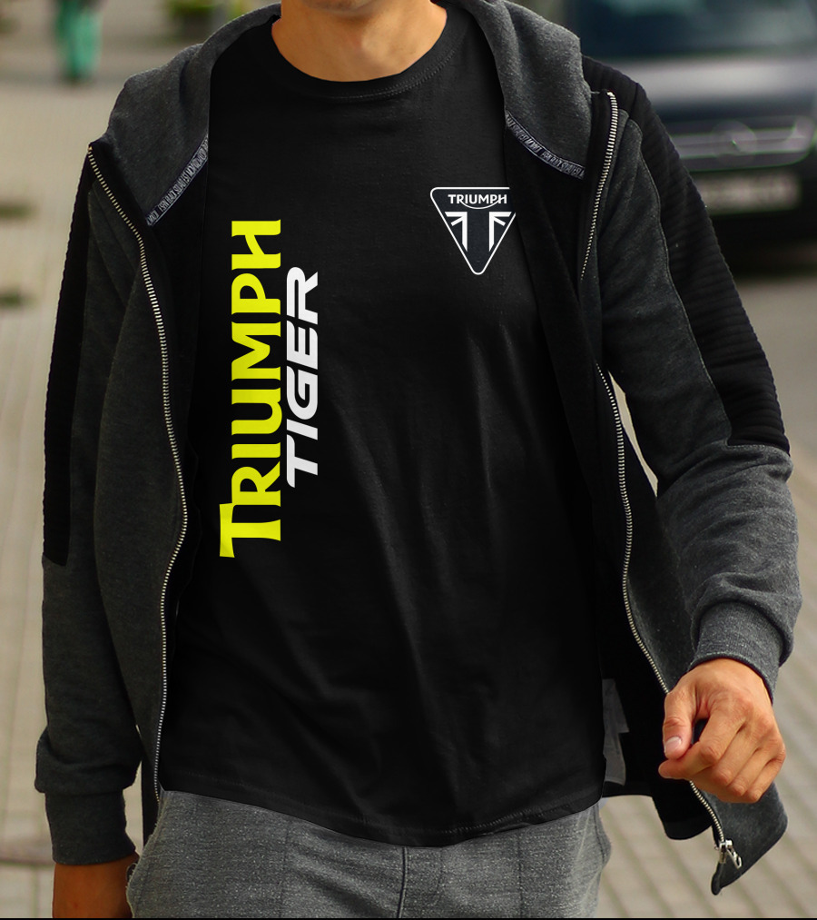 Triumph Tiger British Motorcycle T-Shirt