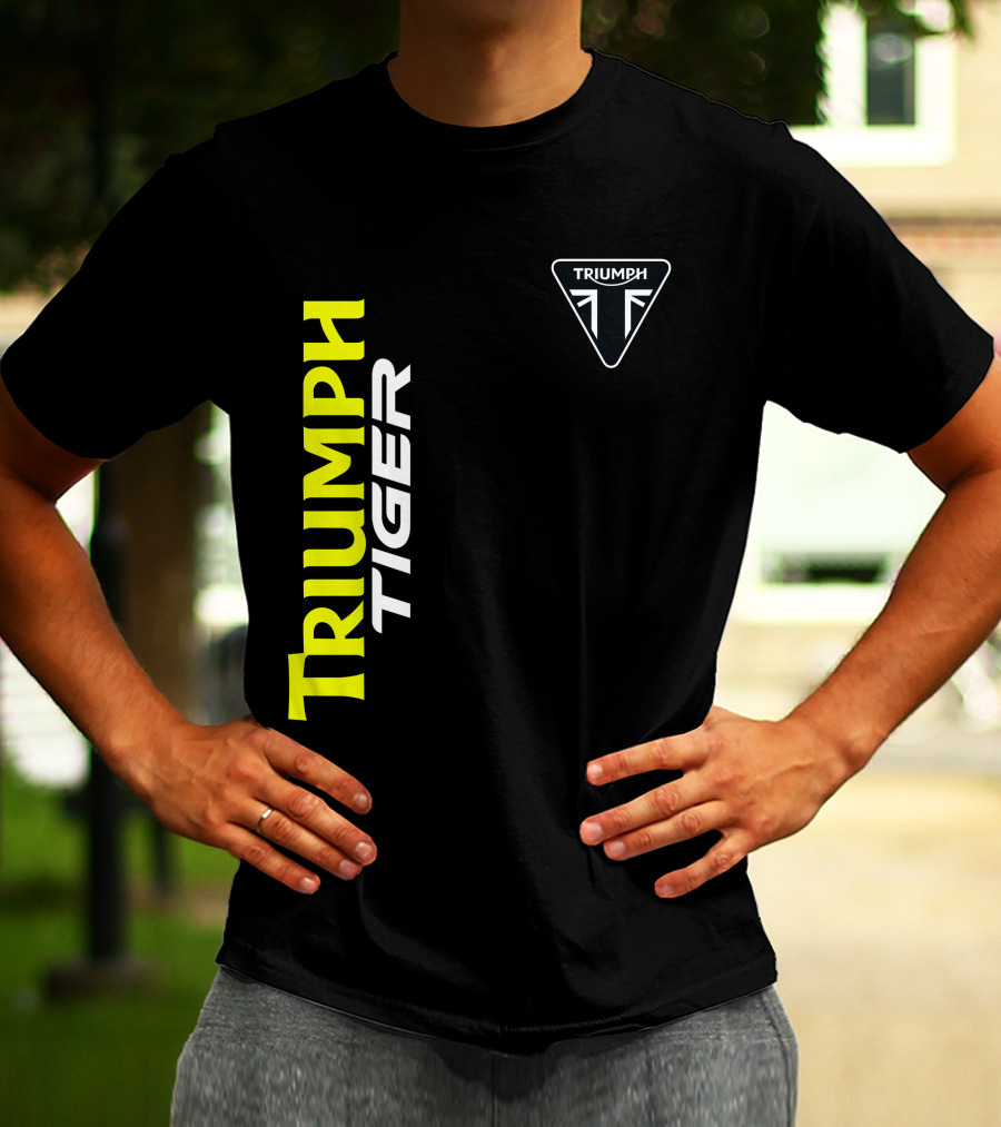 Triumph Tiger British Motorcycle T-Shirt