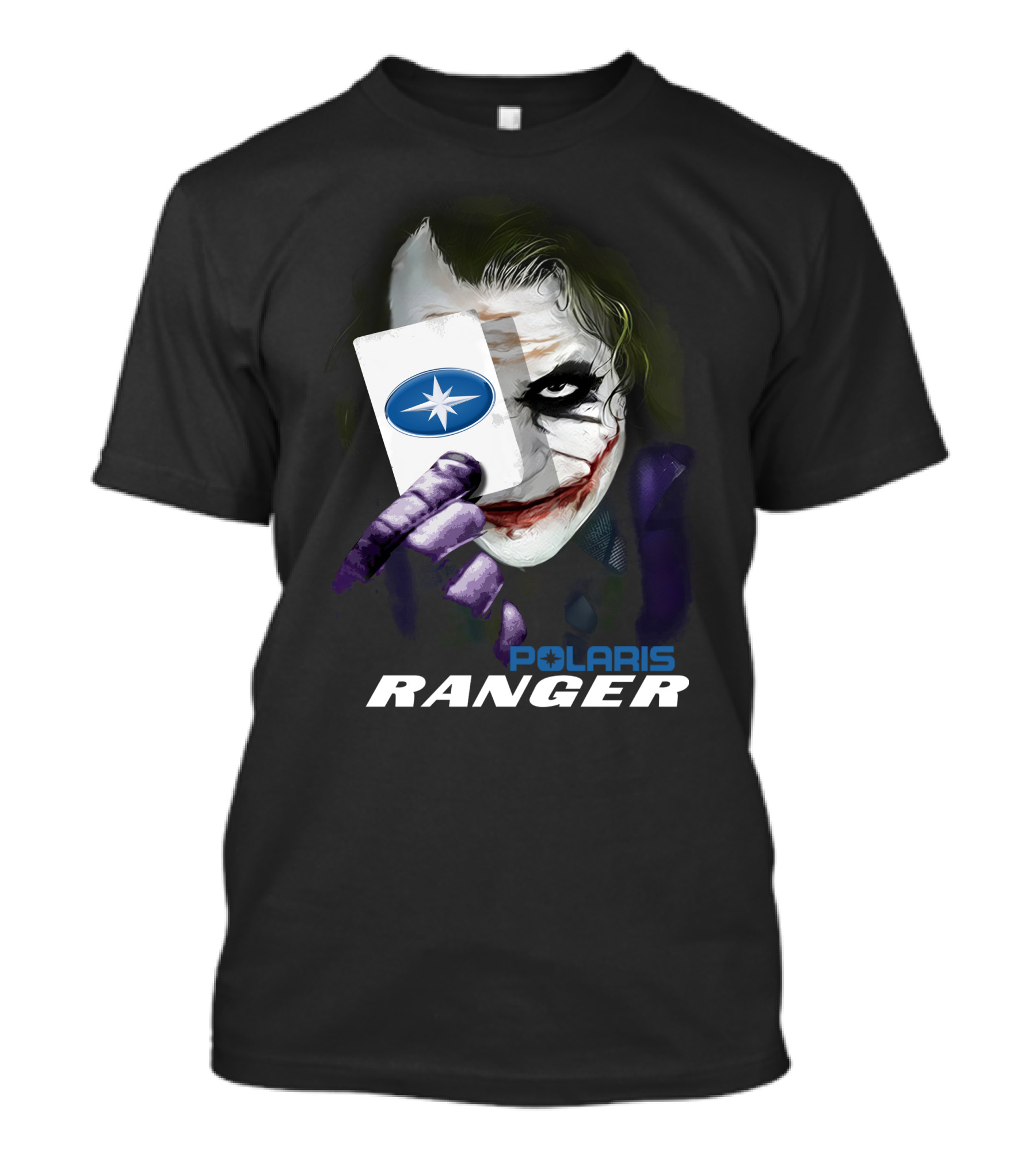 Polaris Ranger Joker Card Face T-Shirt