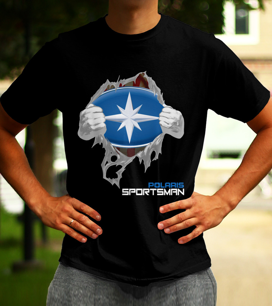 Polaris Sportsman Star Emblem Exposed T-Shirt