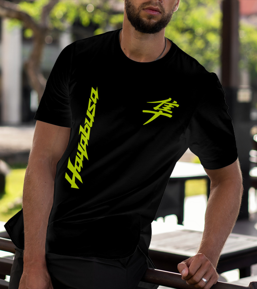 Hayabusa Kanji Vertical Style T-Shirt
