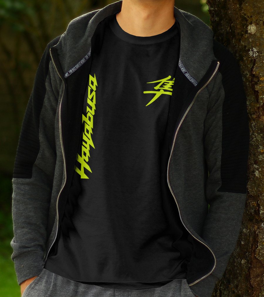 Hayabusa Kanji Vertical Style T-Shirt