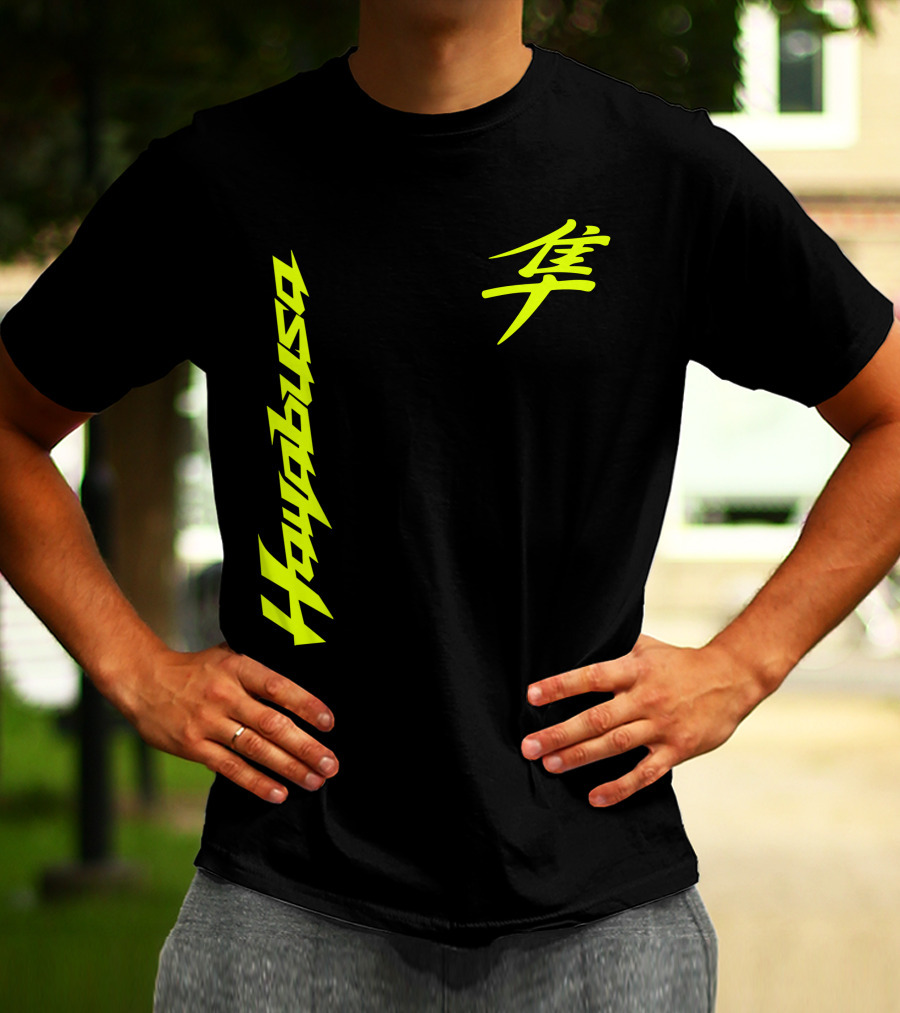 Hayabusa Kanji Vertical Style T-Shirt