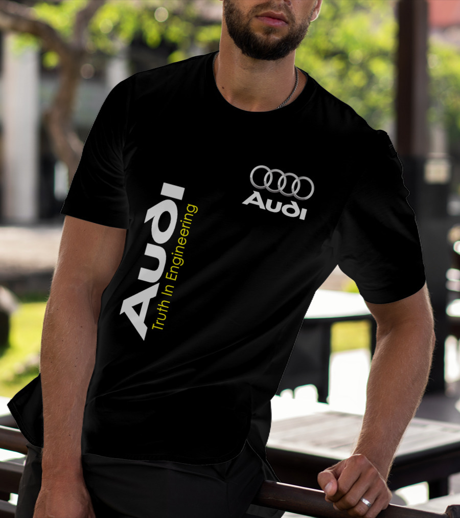 Audi Truth In Engineering Logo Rings T-Shirt