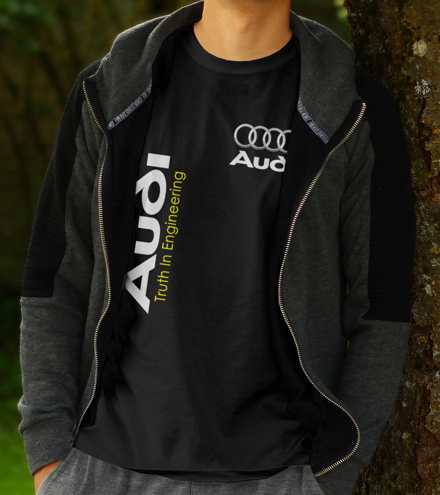 Audi Truth In Engineering Logo Rings T-Shirt