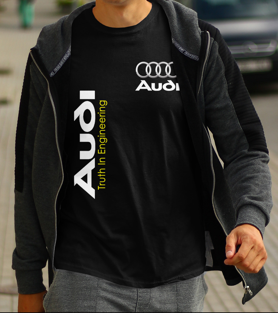 Audi Truth In Engineering Logo Rings T-Shirt