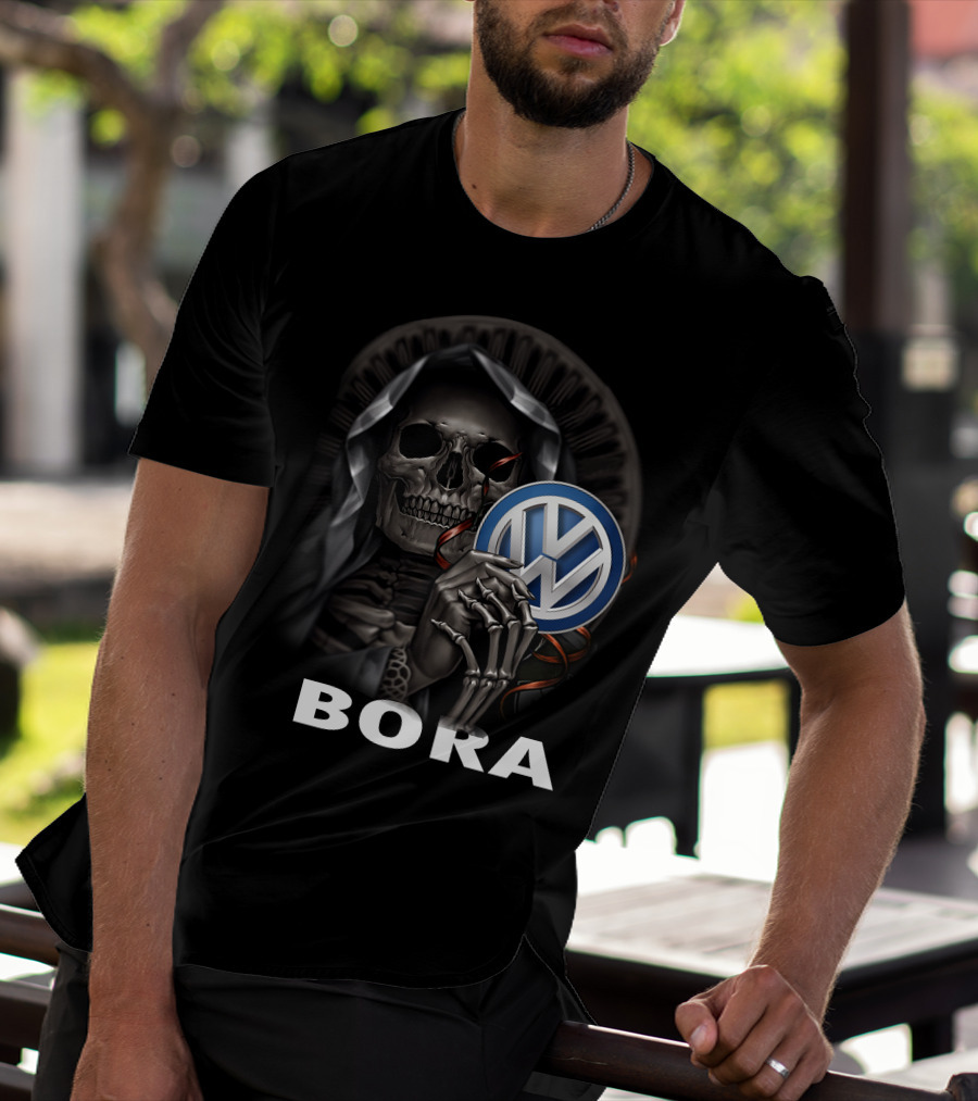 Bora Volkswagen Grim Reaper Skeleton T-Shirt