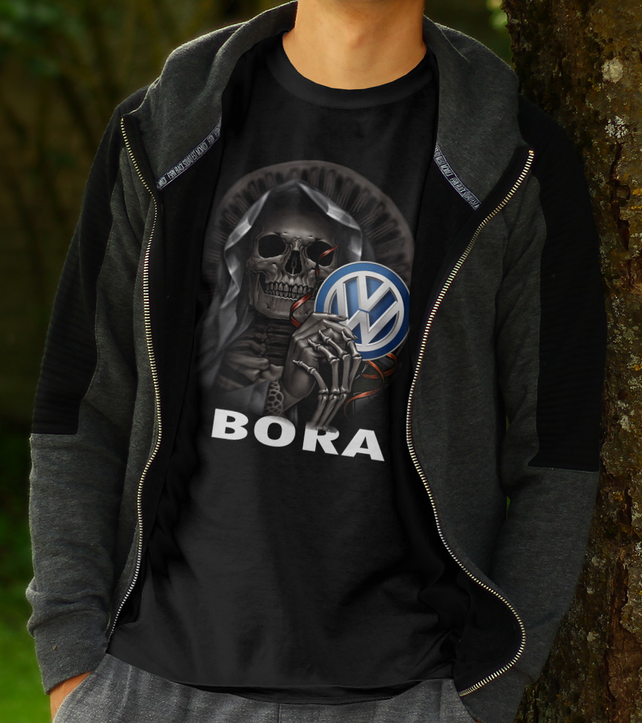 Bora Volkswagen Grim Reaper Skeleton T-Shirt