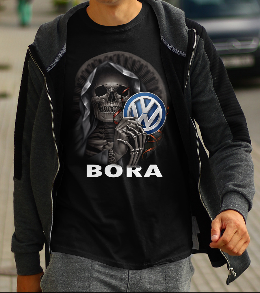 Bora Volkswagen Grim Reaper Skeleton T-Shirt