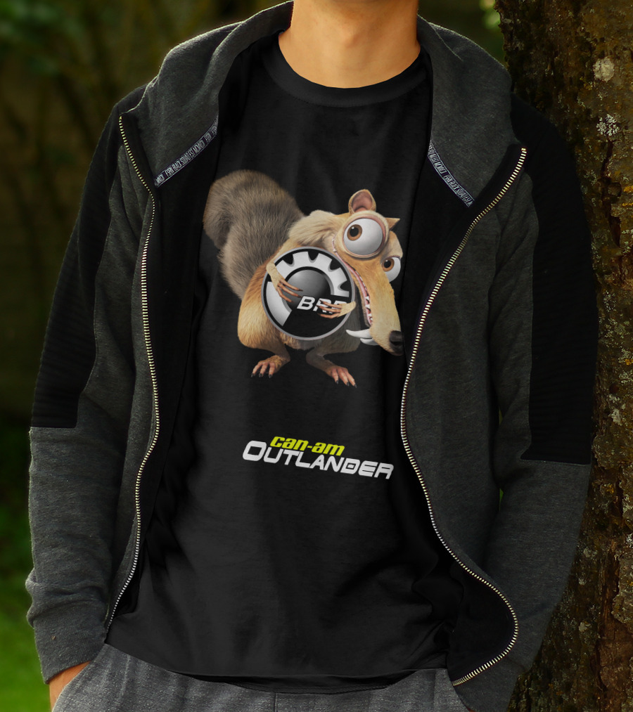 Can-Am Outlander Ice Age Scrat Brp T-Shirt