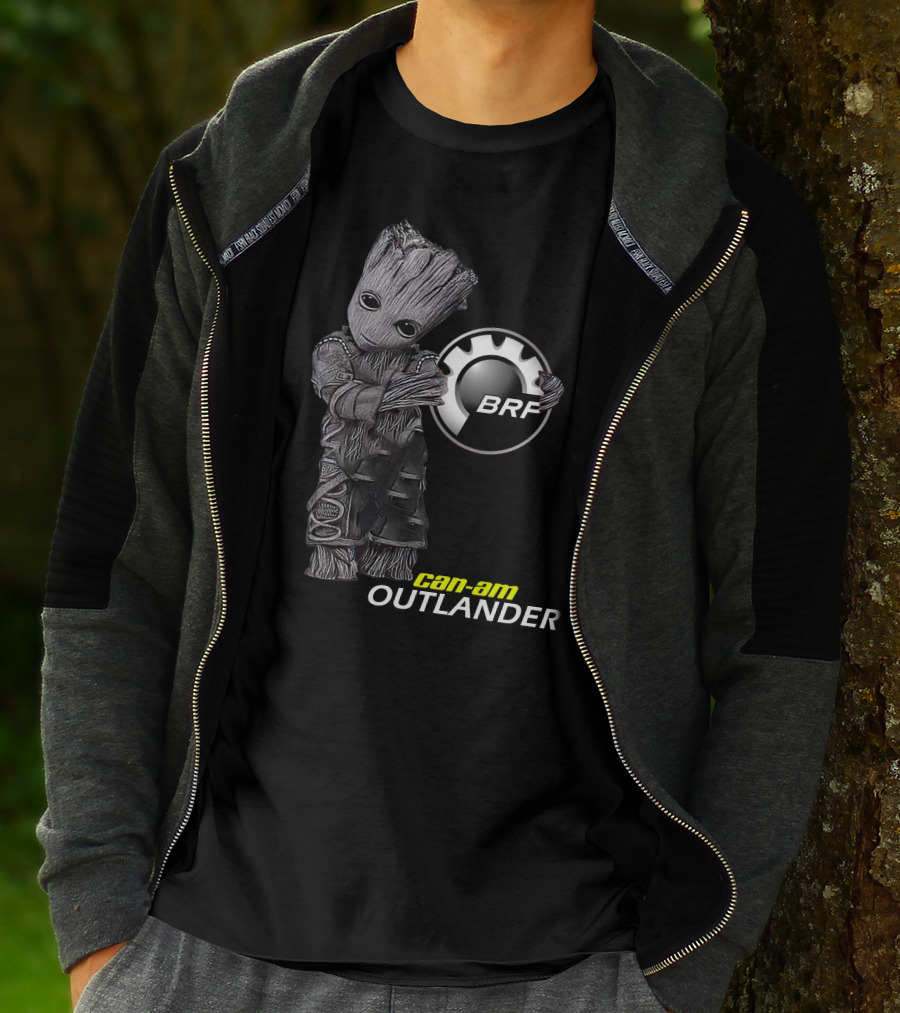 Brp Can-Am Outlander Groot Holding T-Shirt
