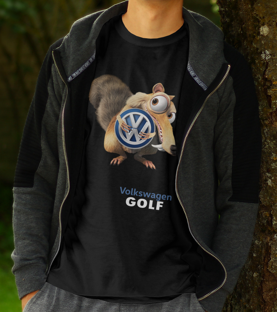 Volkswagen Golf 11 Scrat Holding T-Shirt