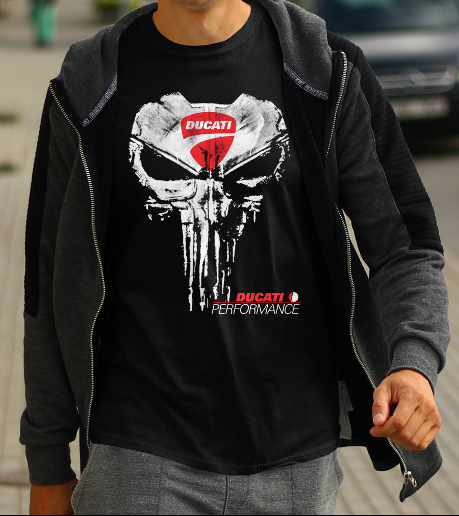 Ducati 05 Performance Skull T-Shirt