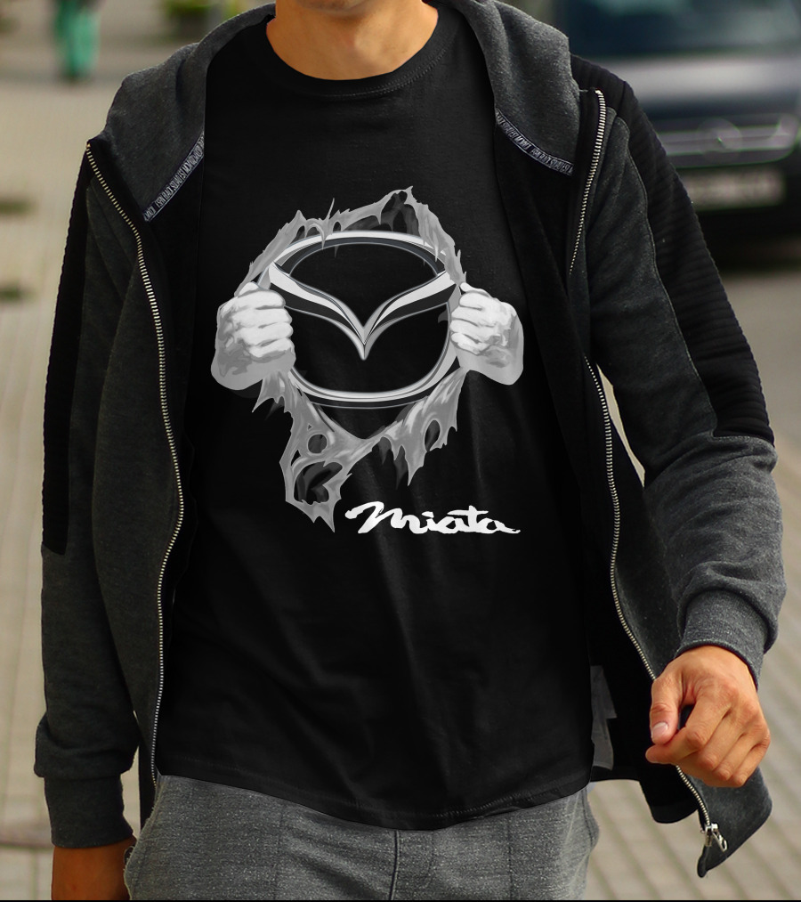 Mazda Miata Logo Hands T-Shirt