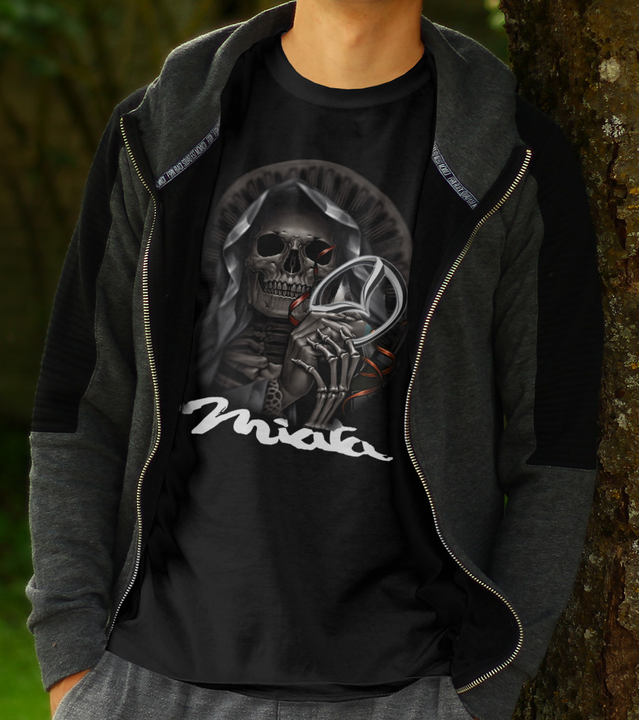Miata Grim Reaper Skull T-Shirt