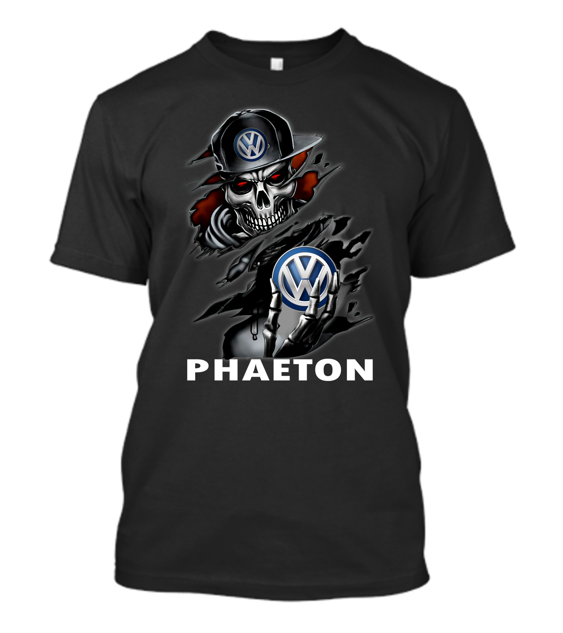 Volkswagen Phaeton Skull Vw T-Shirt