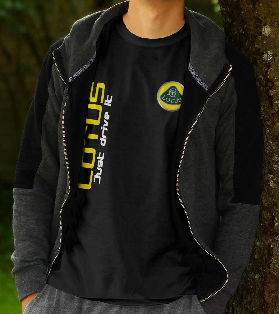 Lotus Just Drive It Logo Badge T-Shirt