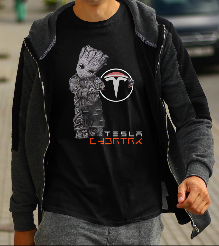 Tesla Cybertruck Groot T-Shirt