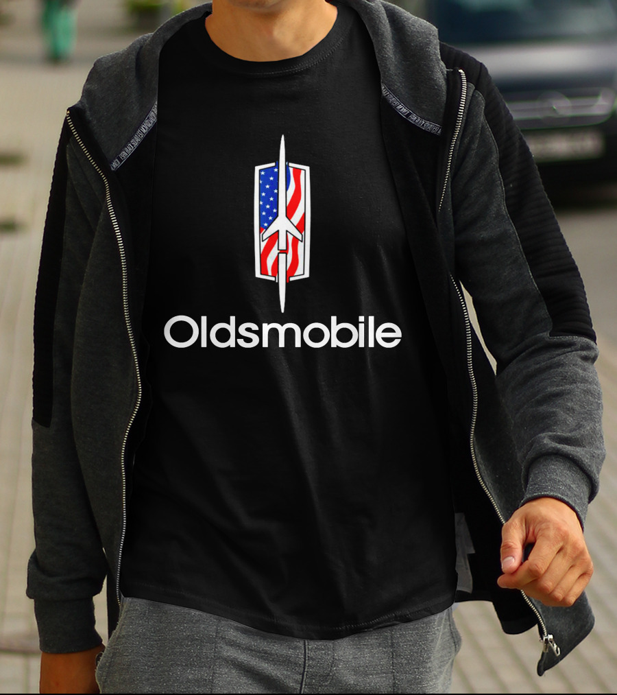 Oldsmobile American Flag T-Shirt