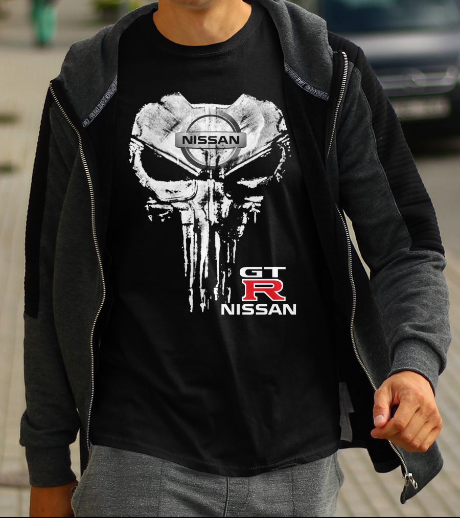 Nissan Gt-R Skull T-Shirt