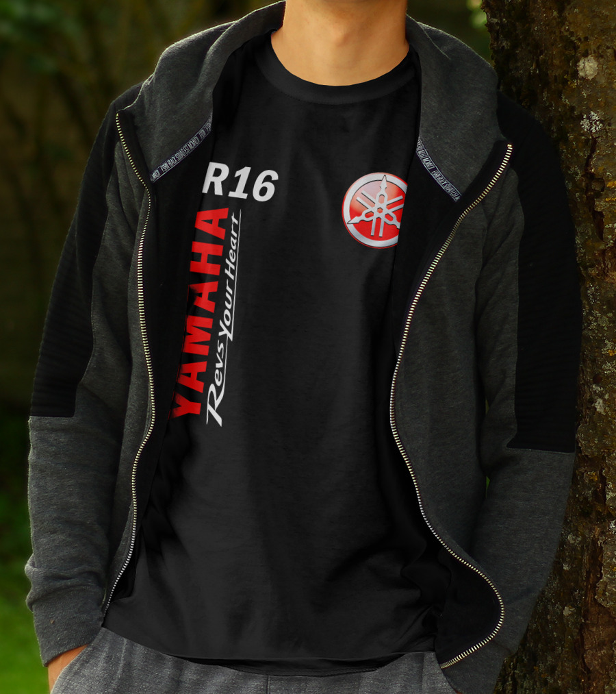 Yamaha R16 Revs Your Heart T-Shirt