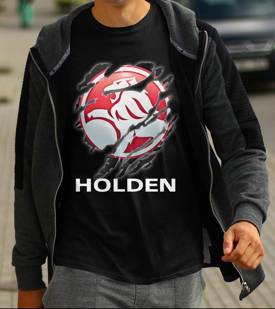 Holden Lion Logo With Claw Marks T-Shirt